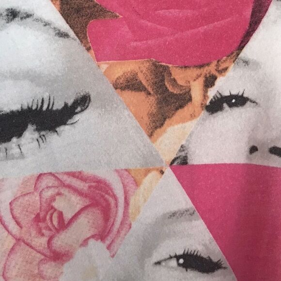 Marilyn Monroe Graphic Tee White Short Sleeve - Picture 9 of 12